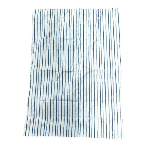 Circo Striped Kids Bedsheet Set Blue Toddler Crib Fitted Flat Sheet Pillowcase - Picture 4 of 10